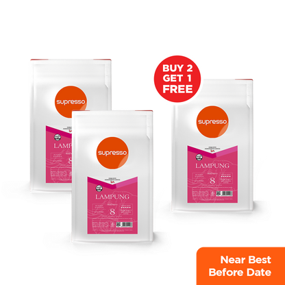 Supresso Lampung Coffee Beans 1000g Bundle