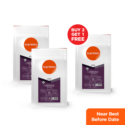Supresso Ombre Blend Coffee Beans 1000g Bundle