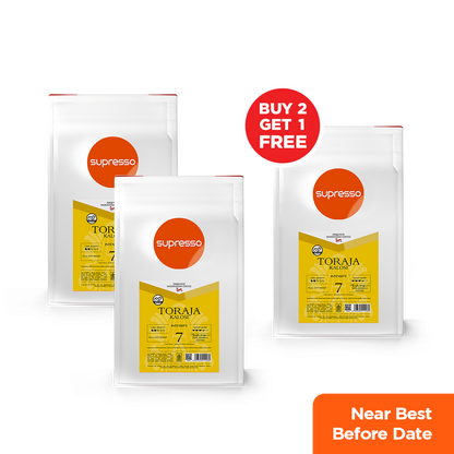 Supresso Toraja Kalosi Coffee Beans 1000g Bundle