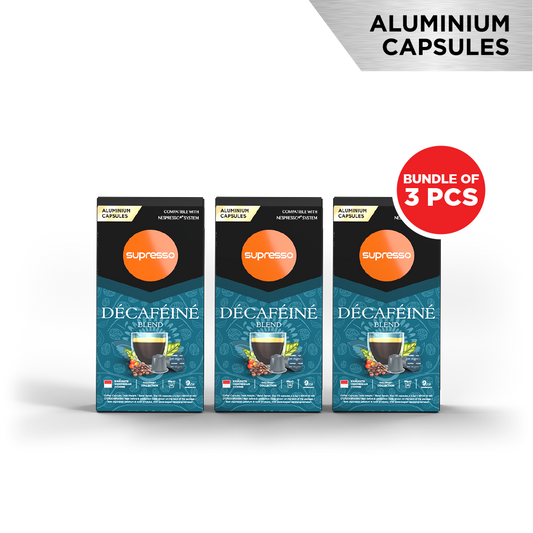 Supresso Decafeine Blend Coffee Capsules Bundle