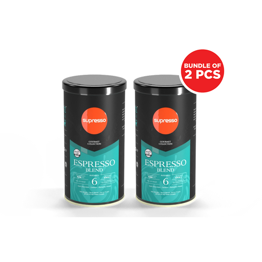 Supresso Espresso Blend Coffee Beans 200g Bundle