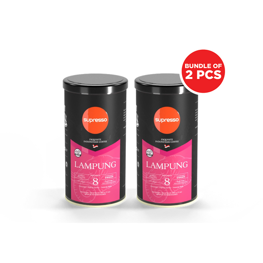 Supresso Lampung Coffee Beans 200g Bundle