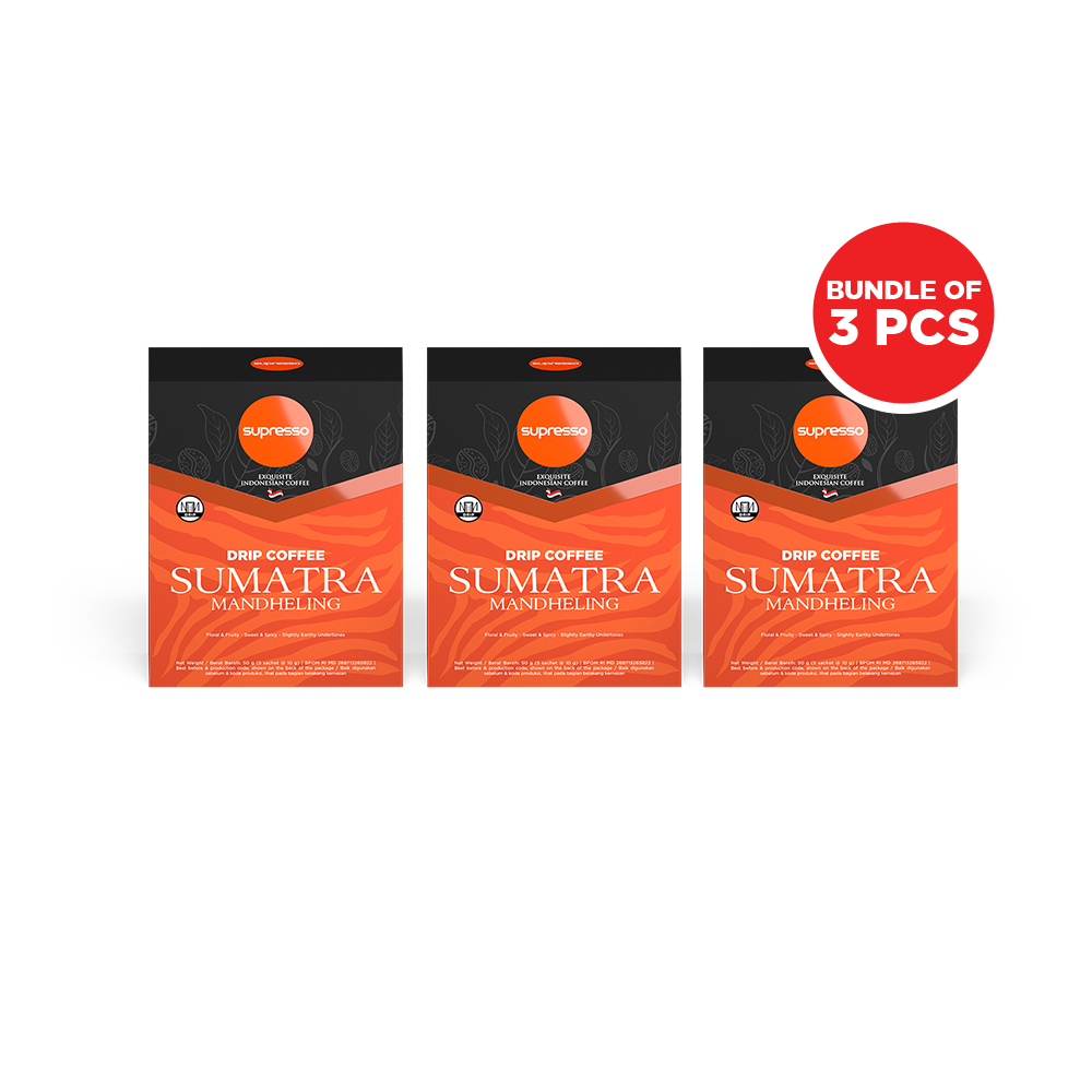 Supresso Sumatra Mandheling Drip Coffee Bundle