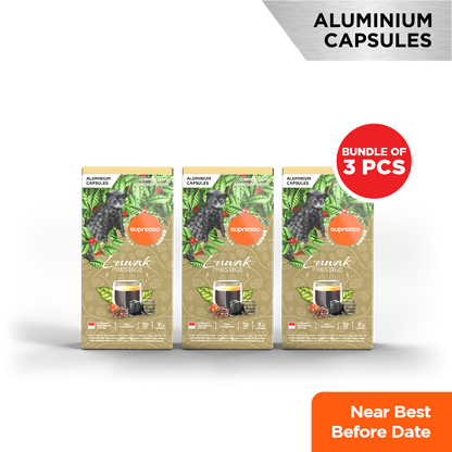 Supresso Luwak Prestige Arabica Coffee Capsules Bundle