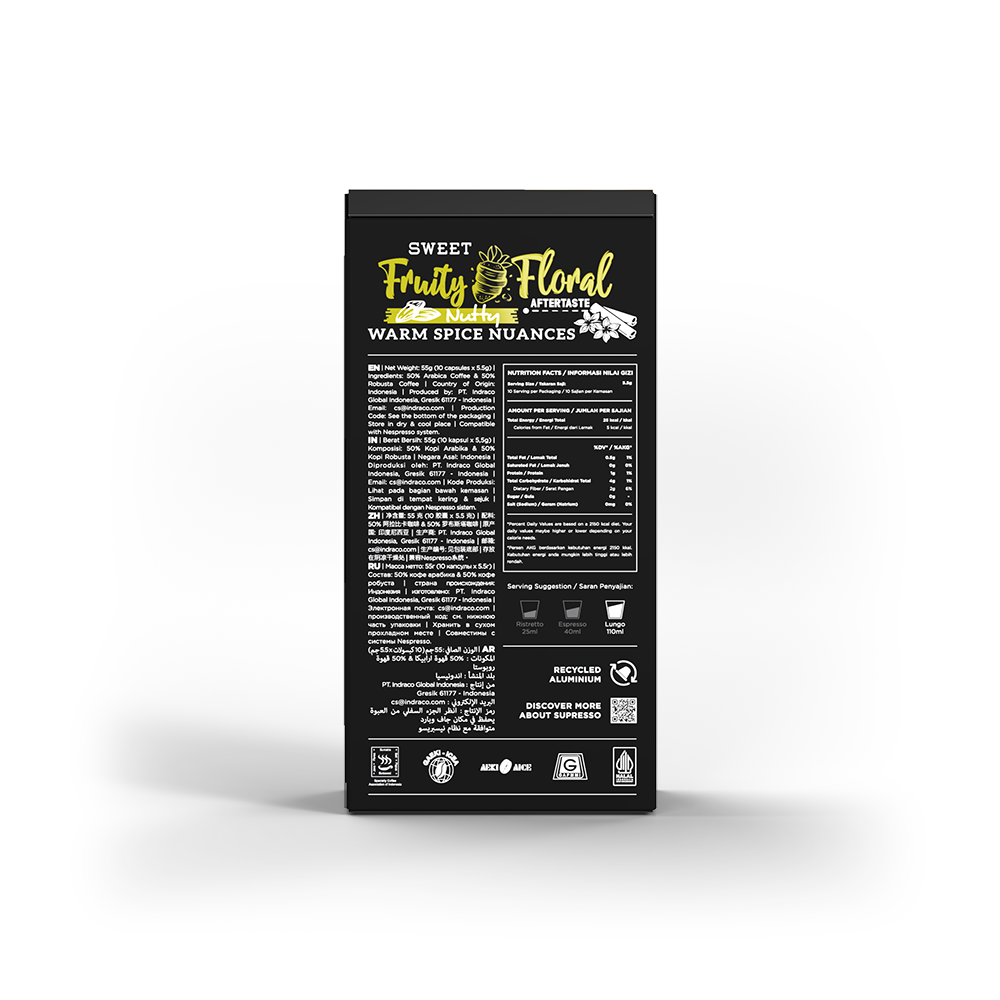 Supresso Equilibre Coffee Capsules Bundle